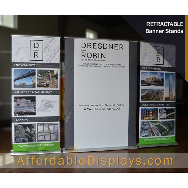 Dresdner Robin - Retractable Banner Stands
