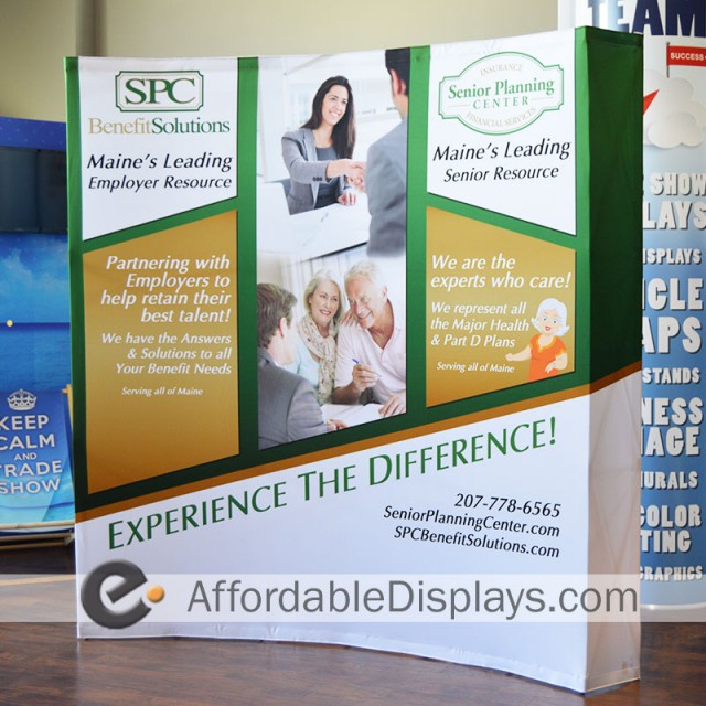 Tension Fabric Displays - Senior Planning Center