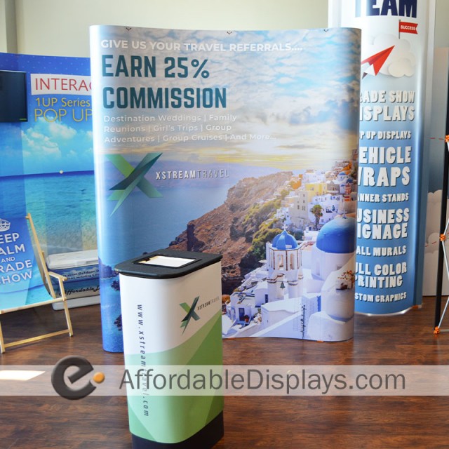 Pop Up Display, Popup Displays - Xstream Travel