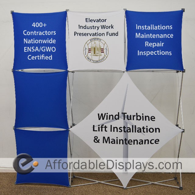 3D Snap Tension Fabric Display - EIWPF