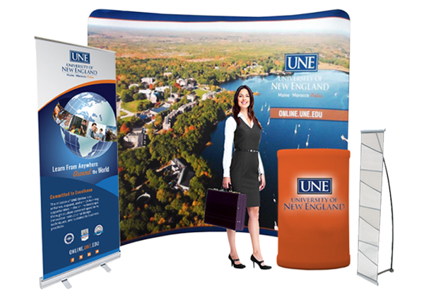8*8FT Backdrop Frame Display Trade Show Backdrop Wall Stand Frame+Graphic Hotels 
